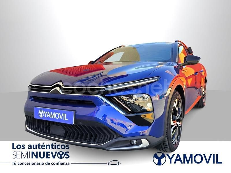 Azul Usado 2022 Citroën C5 Aircross Shine SUV | 22.350 € (Buen precio) - Imagen 1/4