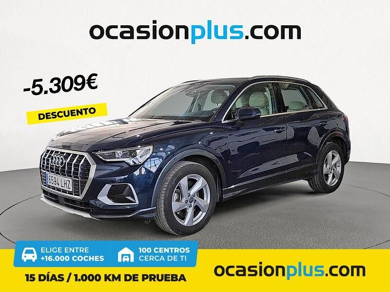 Azul Usado 2020 Audi Q3 Advanced Plus SUV | 31.450 € (Super precio) - Imagen 1/4