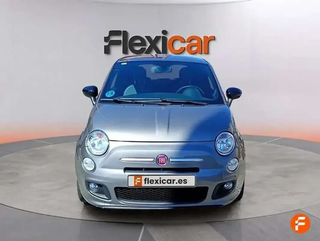 Usado Fiat 500 Pop 69 CV (50 kW) 2015 Gris Utilitario