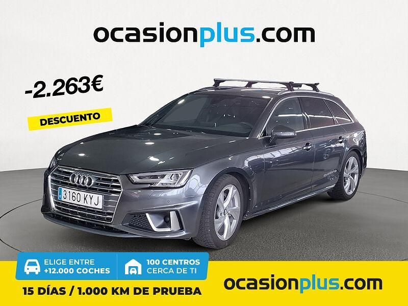Gris / plata Usado 2019 Audi A4 S-Line Familiar | 24.900 € (Caro) - Imagen 1/4