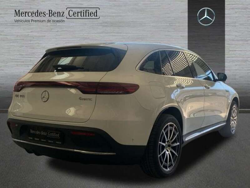 Usado Mercedes EQC400 AMG line 300 kW (408 CV) 2020 Blanco SUV