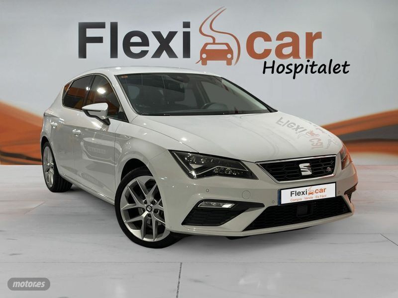 Usado Seat Leon FR 150 CV (110 kW) 2018 Blanco Berlina