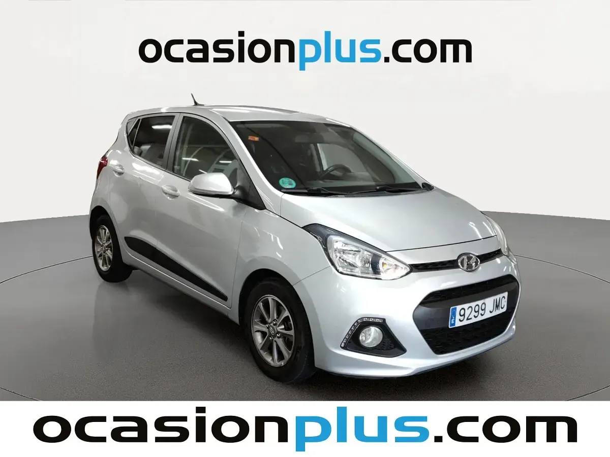 Usado Hyundai i10 GO! 87 CV (63 kW) 2016 Gris plata Utilitario