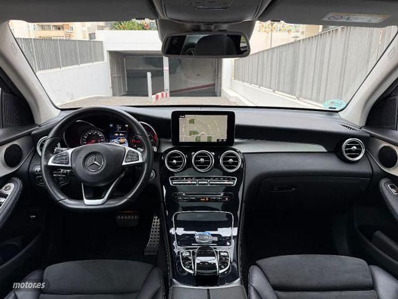 Usado Mercedes GLC250 AMG line 204 CV (150 kW) 2016 Gris SUV