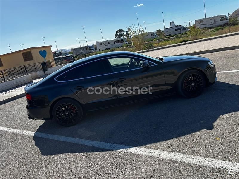 Usado Audi A5 Sportback S-Line 204 CV (150 kW) 2013 Negro Utilitario