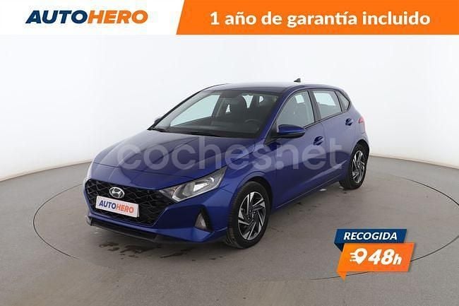 Azul Usado 2021 Hyundai i20 Berlina | 13.999 € (Buen precio) - Imagen 1/3