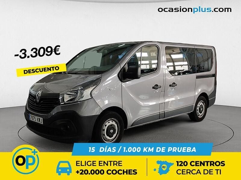 Usado Renault Trafic 120 CV (88 kW) 2019 Gris Monovolumen