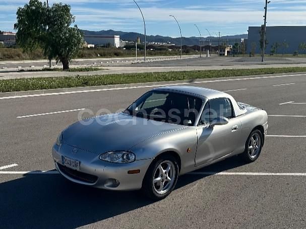 Gris / plata Usado 2003 Mazda MX5 Active Descapotable | 7000 € (Precio justo) - Imagen 1/4