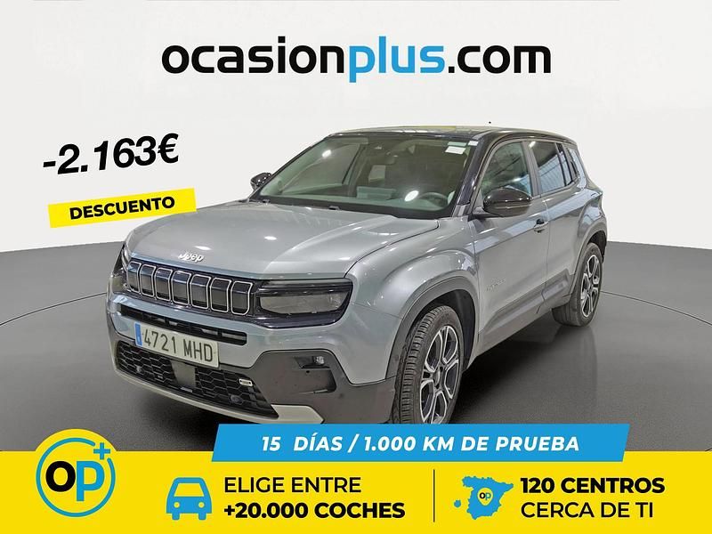 Gris Usado 2023 Jeep Avenger Summit SUV | 18.190 € (Precio justo) - Imagen 1/4