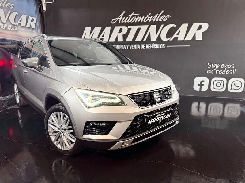 Usado Seat Ateca 190 CV (139 kW) 2017 Gris / plata SUV