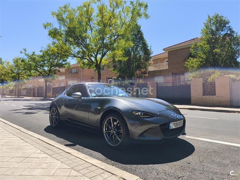 Gris / plata Usado 2019 Mazda MX5 Inclusive Descapotable | 23.000 € (Buen precio) - Imagen 1/4