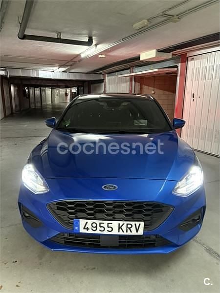 Usado Ford Focus ST-Line 182 CV (133 kW) 2019 Azul Berlina