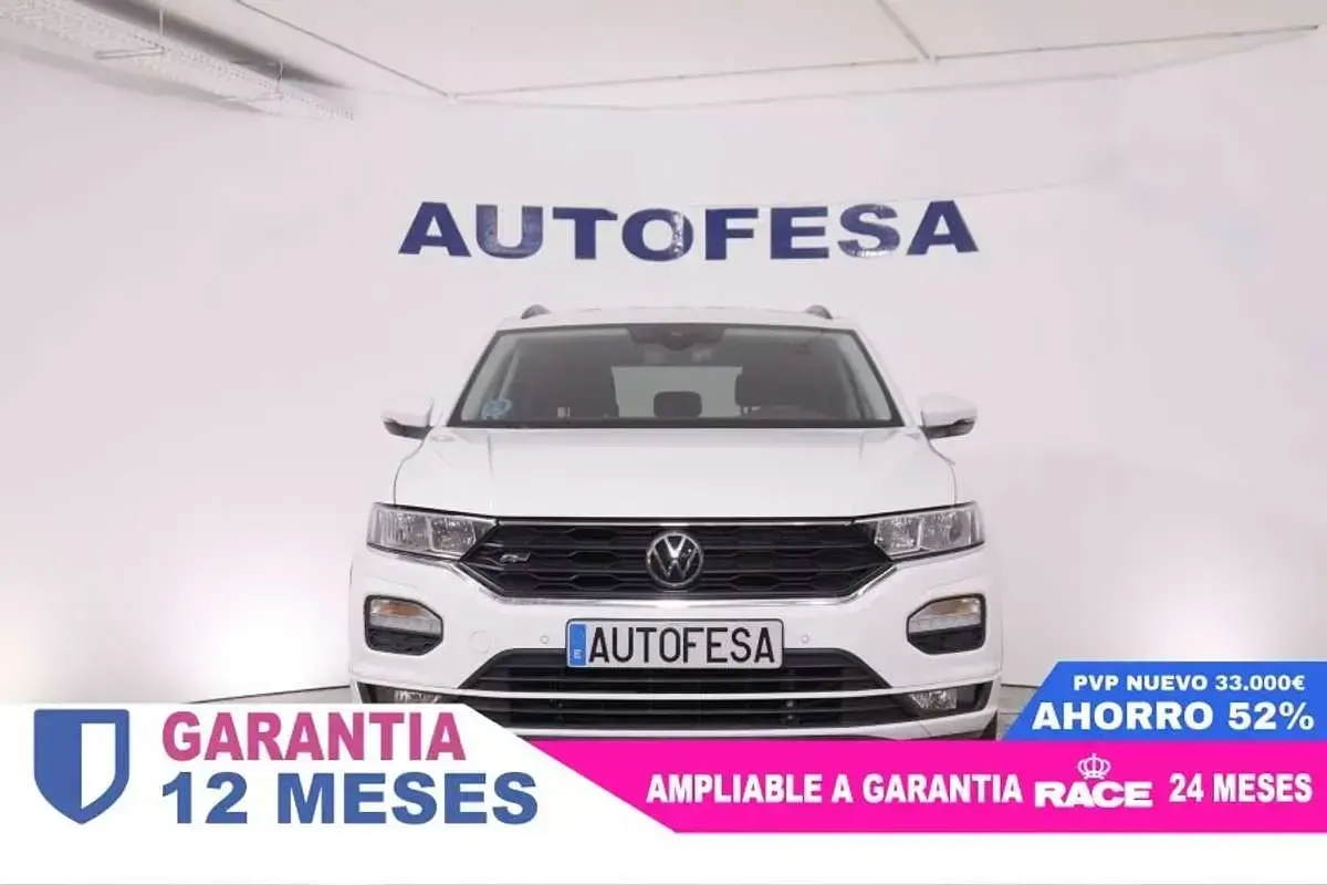 Usado VW T-Roc R-line 110 CV (80 kW) 2022 Blanco SUV