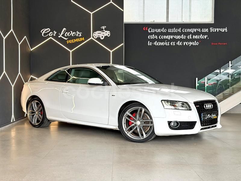 Usado Audi A5 S-Line 190 CV (139 kW) 2009 Blanco Coupe