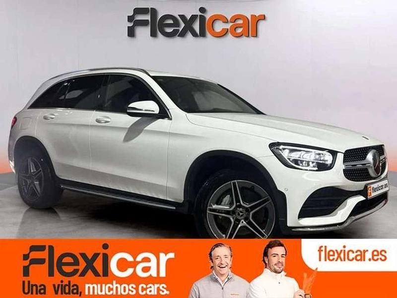 Usado Mercedes GLC220 170 CV (125 kW) 2021 Blanco SUV