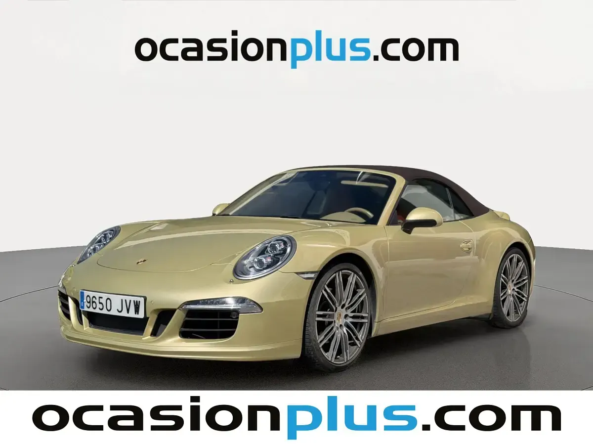 Usado Porsche 911 Carrera 350 CV (257 kW) 2016 Oro Descapotable
