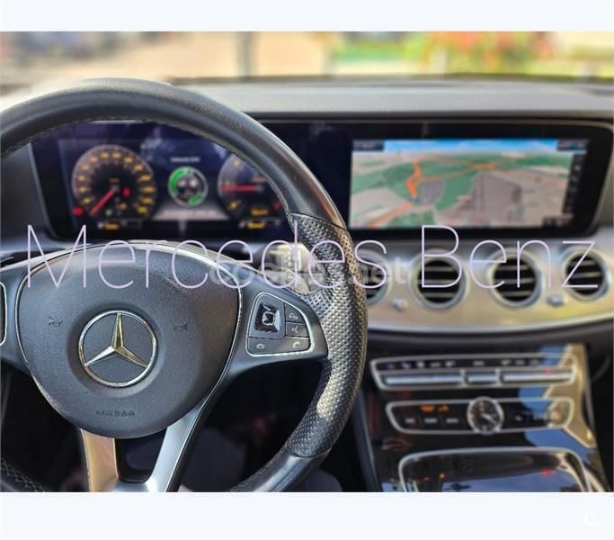 Usado Mercedes E220 194 CV (142 kW) 2017 Blanco Berlina