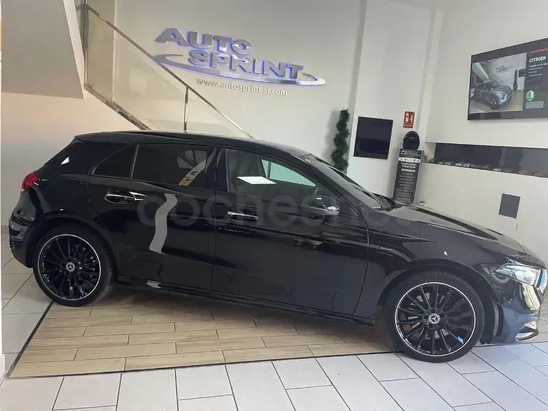 Usado Mercedes A250 218 CV (160 kW) 2020 Negro Berlina