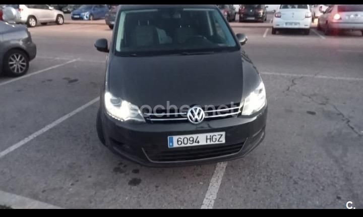 Negro Usado 2011 VW Sharan Advance Monovolumen | 8500 € (Buen precio) - Imagen 1/4