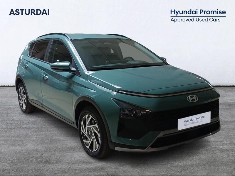 Usado Hyundai Bayon 100 CV (73 kW) 2024 Verde SUV