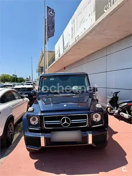 Usado Mercedes G63 AMG AMG 544 CV (400 kW) 2013 Azul SUV