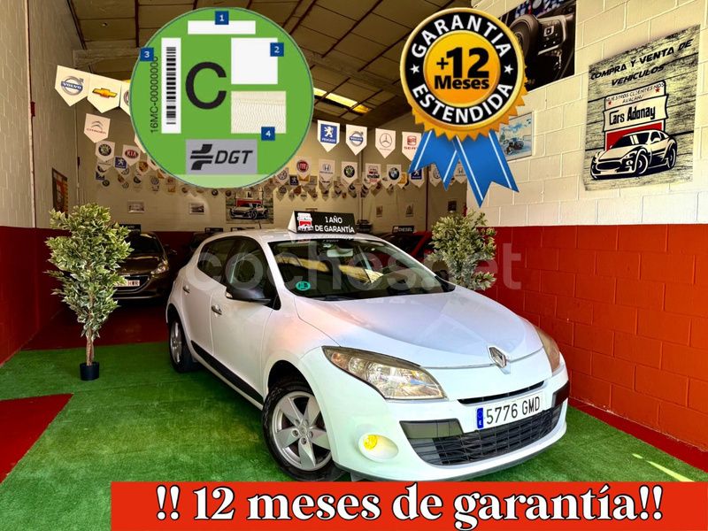Blanco Usado 2010 Renault Mégane III Authentique Berlina | 3990 € (Precio justo) - Imagen 1/4