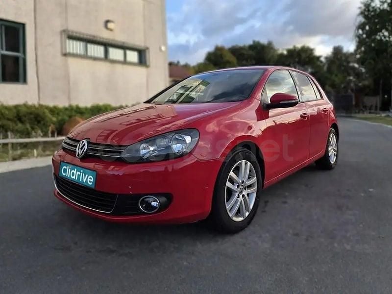 Usado VW Golf VI Sport 105 CV (77 kW) 2010 Rojo Utilitario