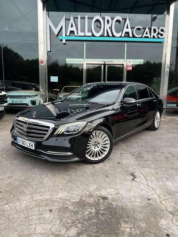 Usado Mercedes S350 286 CV (210 kW) 2019 Negro Berlina