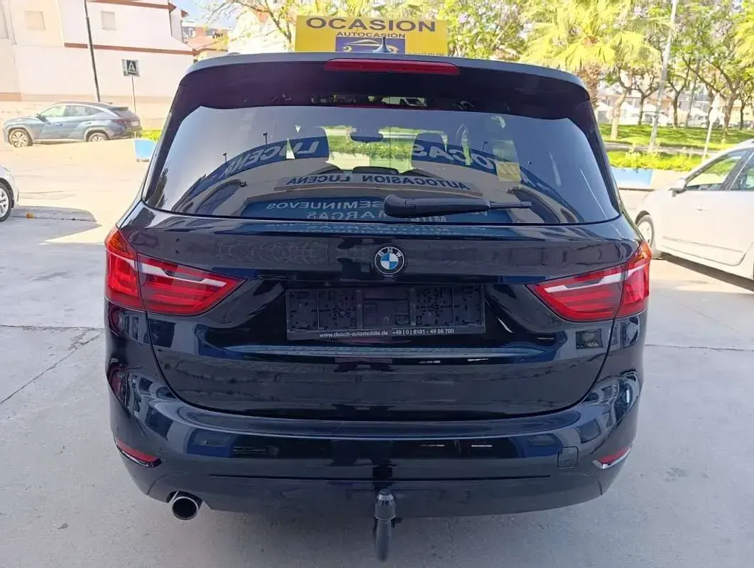 Usado BMW 218 Gran Tourer 150 CV (110 kW) 2017 Negro Monovolumen