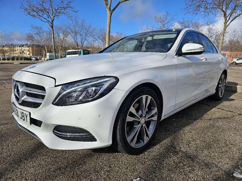 Blanco Usado 2015 Mercedes C220 Berlina | 16.500 € (Buen precio) - Imagen 1/4
