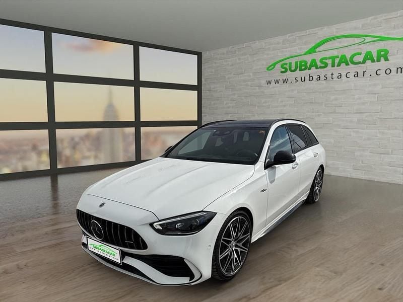Usado Mercedes C43 AMG AMG 408 CV (300 kW) 2023 Blanco Familiar