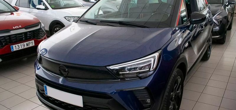 Nautic blue met Usado 2022 Opel Crossland GS Line SUV | 14.080 € (Precio justo) - Imagen 1/4