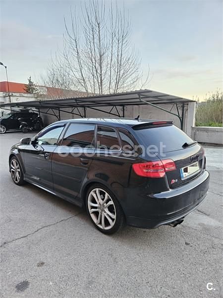 Usado Audi S3 265 CV (194 kW) 2012 Negro Utilitario