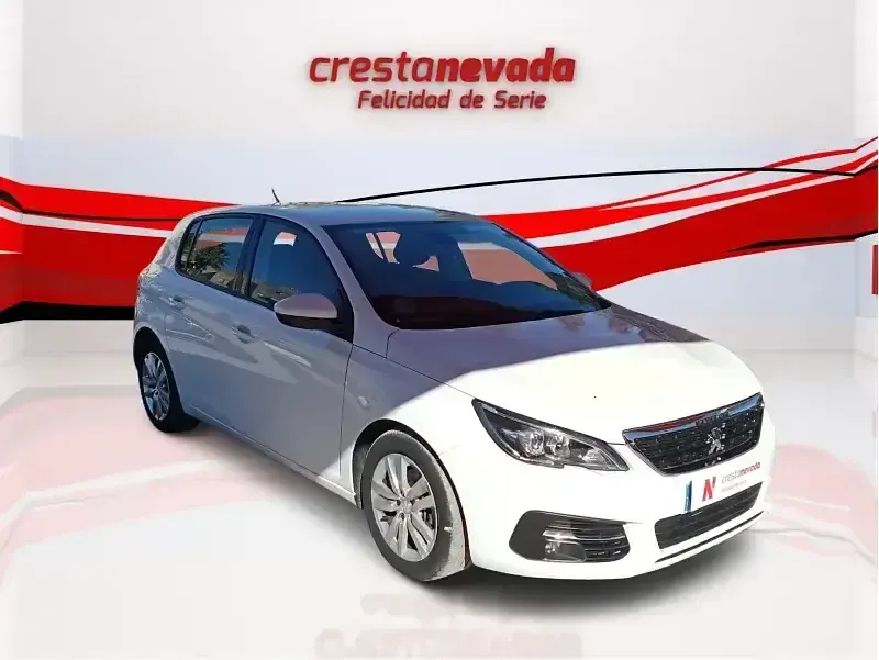 Usado Peugeot 308 Active 131 CV (96 kW) 2021 Blanco