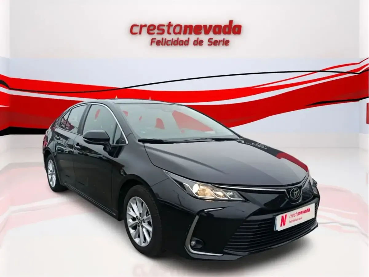 Usado Toyota Corolla Advance 125 CV (91 kW) 2023 Negro Berlina