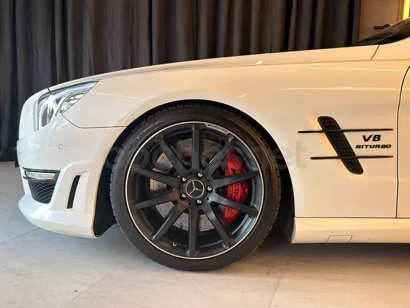 Usado Mercedes SL63 AMG AMG Edition 1 537 CV (394 kW) 2012 Blanco Descapotable