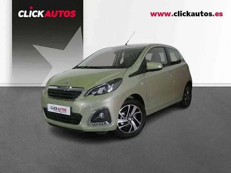 Verde Usado 2021 Peugeot 108 Allure Utilitario | 7700 € (Buen precio) - Imagen 1/4