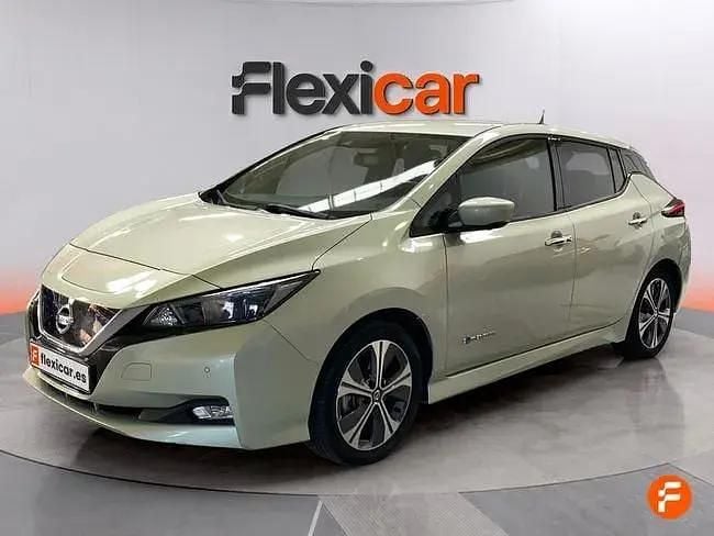 Brugt Nissan Leaf Acenta 110 kW (150 HK) 2018 Blå Hatchback