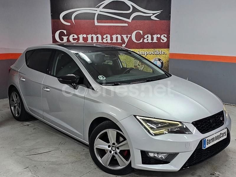 Usado Seat Leon FR 150 CV (110 kW) 2014 Gris / plata Berlina