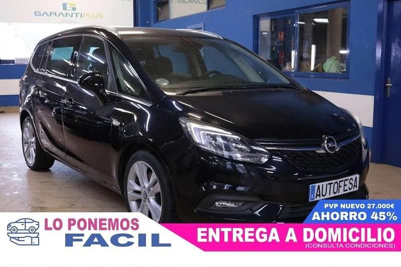 Usado Opel Zafira Edition 136 CV (100 kW) 2019 Negro Monovolumen