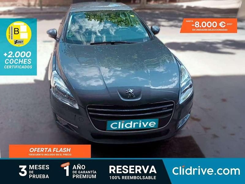 Gris Usado 2011 Peugeot 508 Active Berlina | 7890 € (Buen precio) - Imagen 1/3