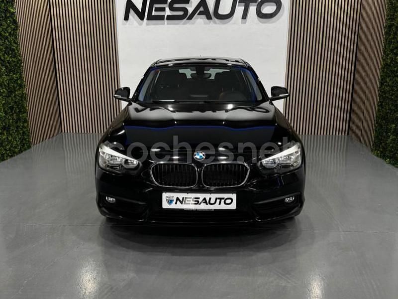 Usado BMW 116 Advantage 109 CV (80 kW) 2017 Negro Utilitario