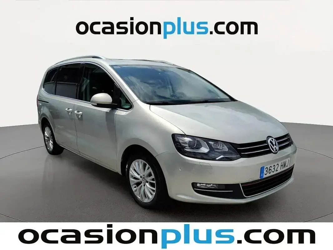 Usado VW Sharan Sport 170 CV (125 kW) 2012 Gris Monovolumen