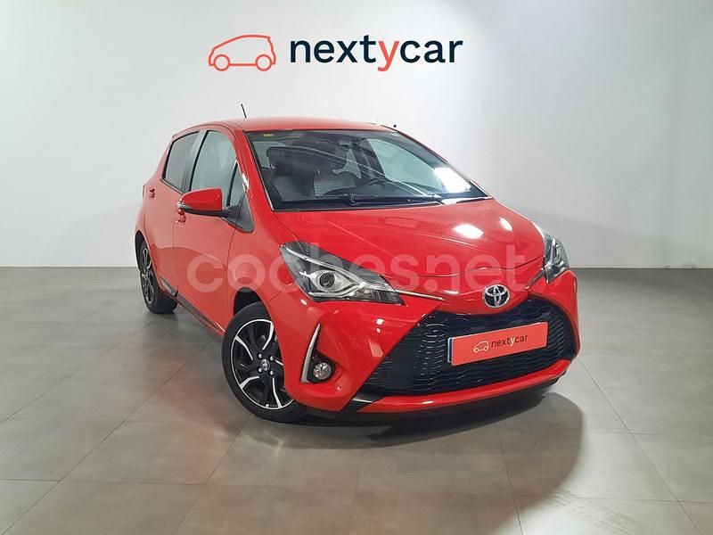Rojo Usado 2018 Toyota Yaris Active Berlina | 14.900 € (Precio justo) - Imagen 1/4