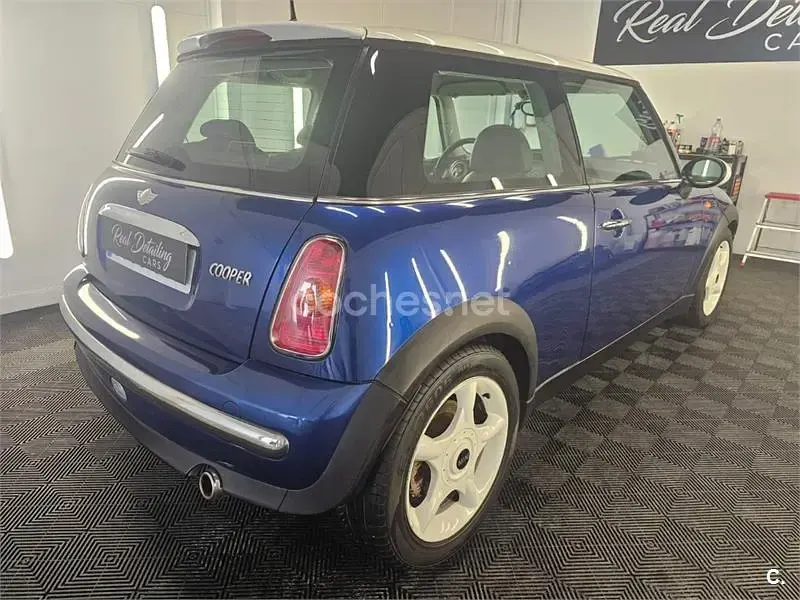 Usado Mini Cooper 115 CV (84 kW) 2003 Azul Utilitario