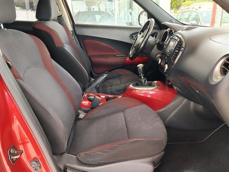 Usado Nissan Juke Acenta 110 CV (80 kW) 2012 Granate SUV