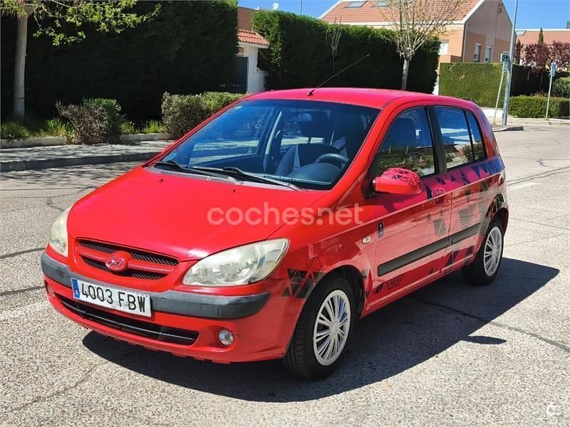 Usado Hyundai Getz SE 66 CV (48 kW) 2007 Rojo Utilitario