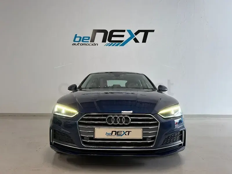 Usado Audi A5 Sportback 190 CV (139 kW) 2018 Azul Utilitario