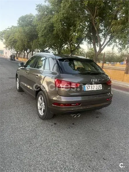 Usado Audi Q3 150 CV (110 kW) 2015 Marrón SUV