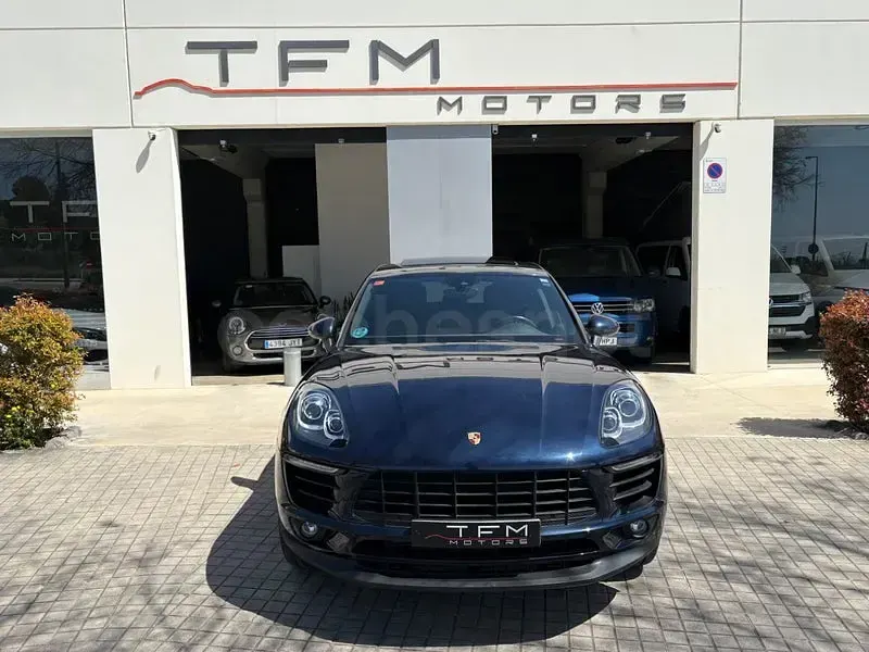 Usado Porsche Macan 252 CV (185 kW) 2017 Azul SUV